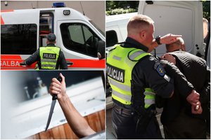 Smurto istorija Kaune: buvęs draugas moterį jau trečią kartą daužo, bado peiliu, bet institucijos bejėgės