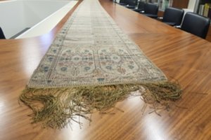 Valdovų rūmų muziejaus rinkinius papildė išskirtinė retenybė – kontušo juosta