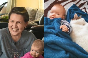 Laima Tamulytė-Stončė atskleidė, kaip auginti dukrą padeda gyvūnai: „Mes taip išmokom gulėti ant pilvuko“