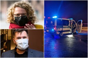 Naktį triukšmingą pasilinksminimą bute surengusią kompaniją nuo policijos puolė ginti Vilniaus miesto tarybos narys