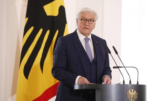 Vokietijos prezidentas: šalis pandemijos metu išgyvena „pasitikėjimo krizę“