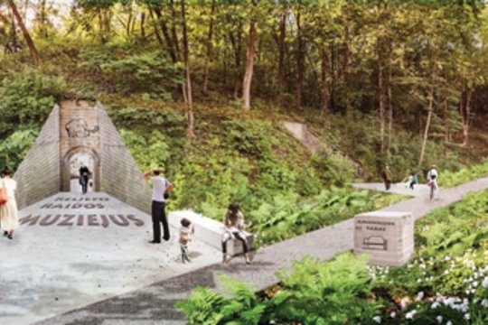 Šeškinės šlaitų sutvarkymo architektūros konkursą laimėjo projektas „Mamuto parkas“