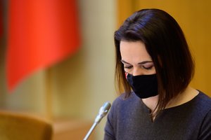 A. Lukašenkos režimas spaudžia toliau: Baltarusijos bankas užblokavo S. Cichanouskajos sąskaitą