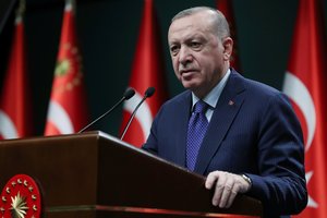 Turkijos prezidentas kaltina dimisijos admirolus mėginus pakurstyti „politinį perversmą“