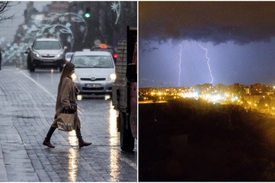 Sinoptikai: lietaus debesys gaubs visą šalį, kai kur grūmos perkūnija