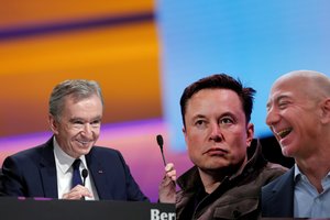 Kas 17 valandų – po naują milijardierių: „Forbes“ skelbia turtingiausių planetos žmonių sąrašą