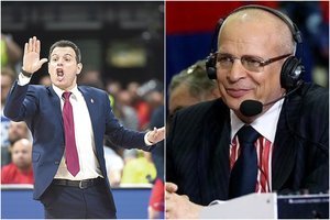 Įtampa kaista: CSKA treneris D. Itoudis vėl kirto jį kritikuojančiam V. Gomelskiui