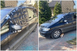 Automobilio susprogdinimą Vilniuje tiriantys pareigūnai rado narkotikų