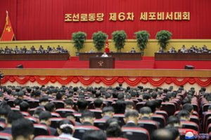 Šiaurės Korėjos lyderis: šalis atsidūrusi blogiausioje per istoriją padėtyje