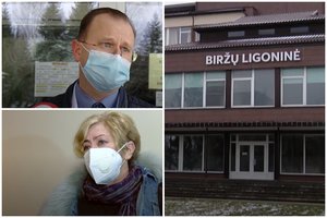 Triukšmas Biržuose: per karantiną surengtas pobūvis ligoninės rūsyje svečiams atėmė žadą