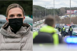 A. Bilotaitė dėl išaugusio sergamumo judėjimo ribojimų grąžinimo galimybės neatmeta: „Situacija parodys“
