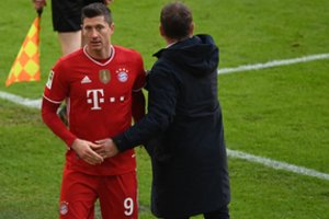 Dar vienas smūgis „Bayern“: R. Lewandowskis praleis ir atsakomąsias Čempionų lygos rungtynes