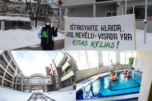 URM teigia leidusi „Belorus“ sanatorijos darbuotojams išmokėti sausio mėnesio atlyginimus, tačiau įstaiga tai neigia