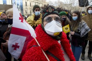 Gruzijoje prasidėjo opozicijos lyderio N. Melijos teismas