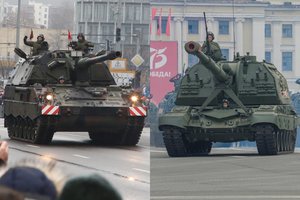 Palygino lietuvių ir rusų naudojamas haubicas – nurodė, kodėl lietuviškos yra daug efektyvesnės