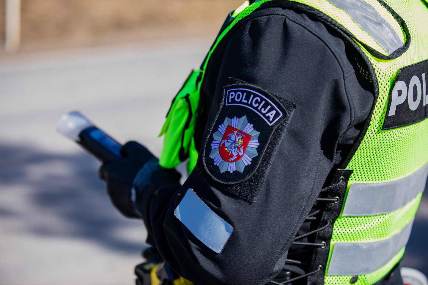 Plungės policininkas girtą vairuotoją sučiupo ne tarnybos metu.