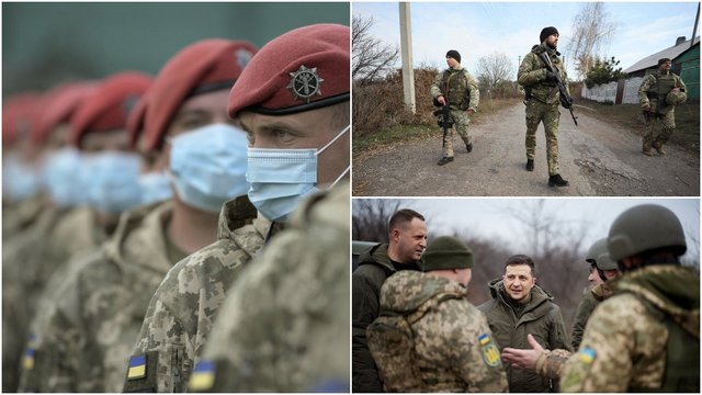 JAV nerimauja: prie Ukrainos sienos telkiamos itin didelės Rusijos pajėgos – esą ruošiasi gynybai