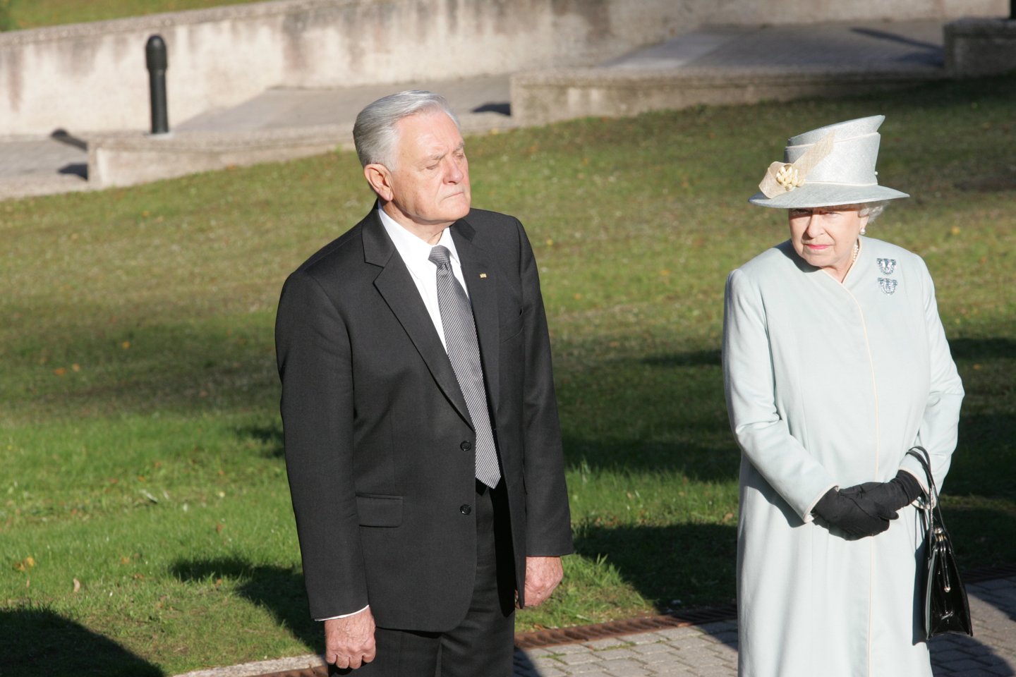 Ofilialaus karalienės Elizabeth II ir princo Philipo vizito Lietuvoje akimirkos. 2006-ieji.<br>LR archyvo nuotr.