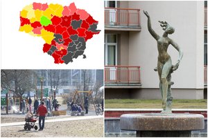 Skelbia sergamumą koronavirusu savivaldybėse: raudonai nenusidažė tik vienas kurortas