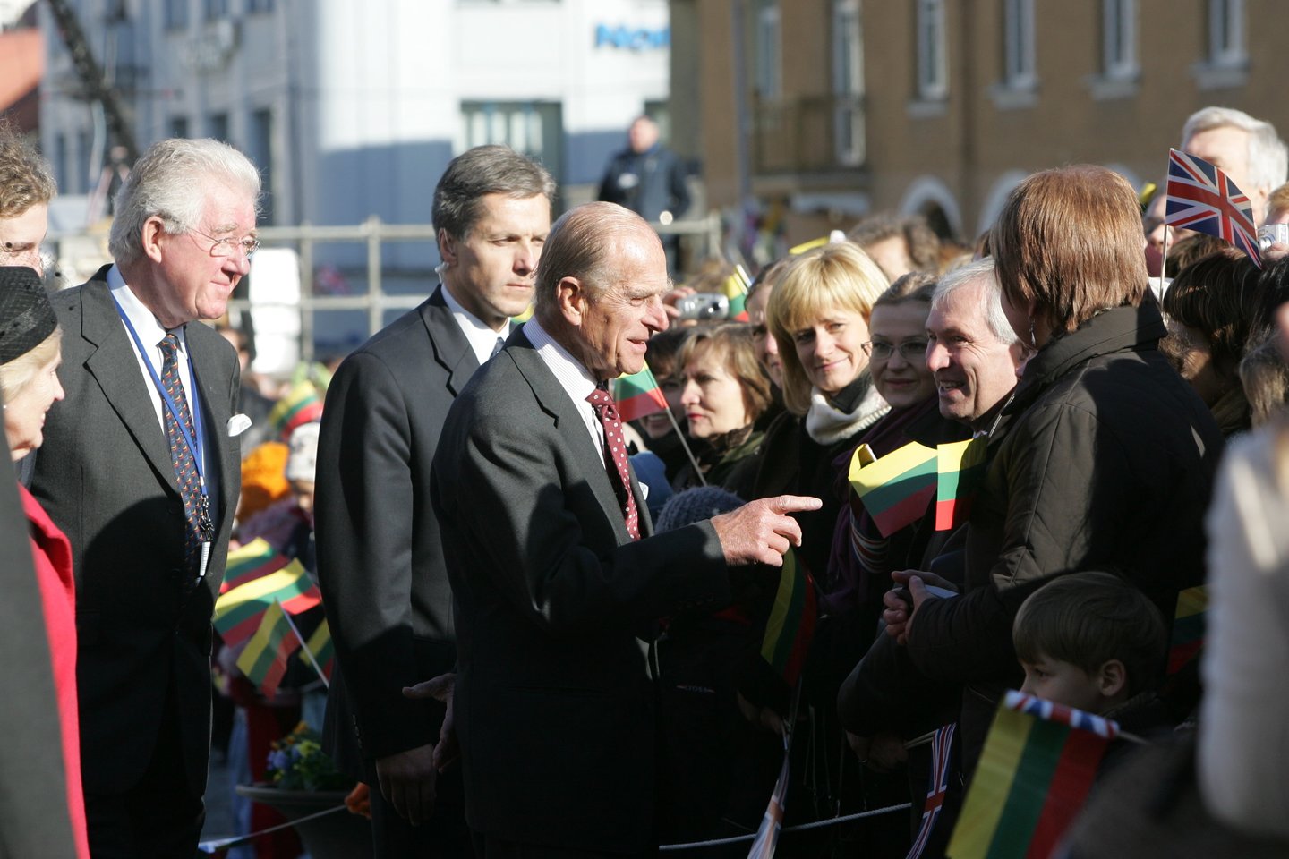 Ofilialaus karalienės Elizabeth II ir princo Philipo vizito Lietuvoje akimirkos. 2006-ieji.<br>Lietuvos Respublikos Prezidento kanceliarijos (Dž.Barysaitės) nuotr.