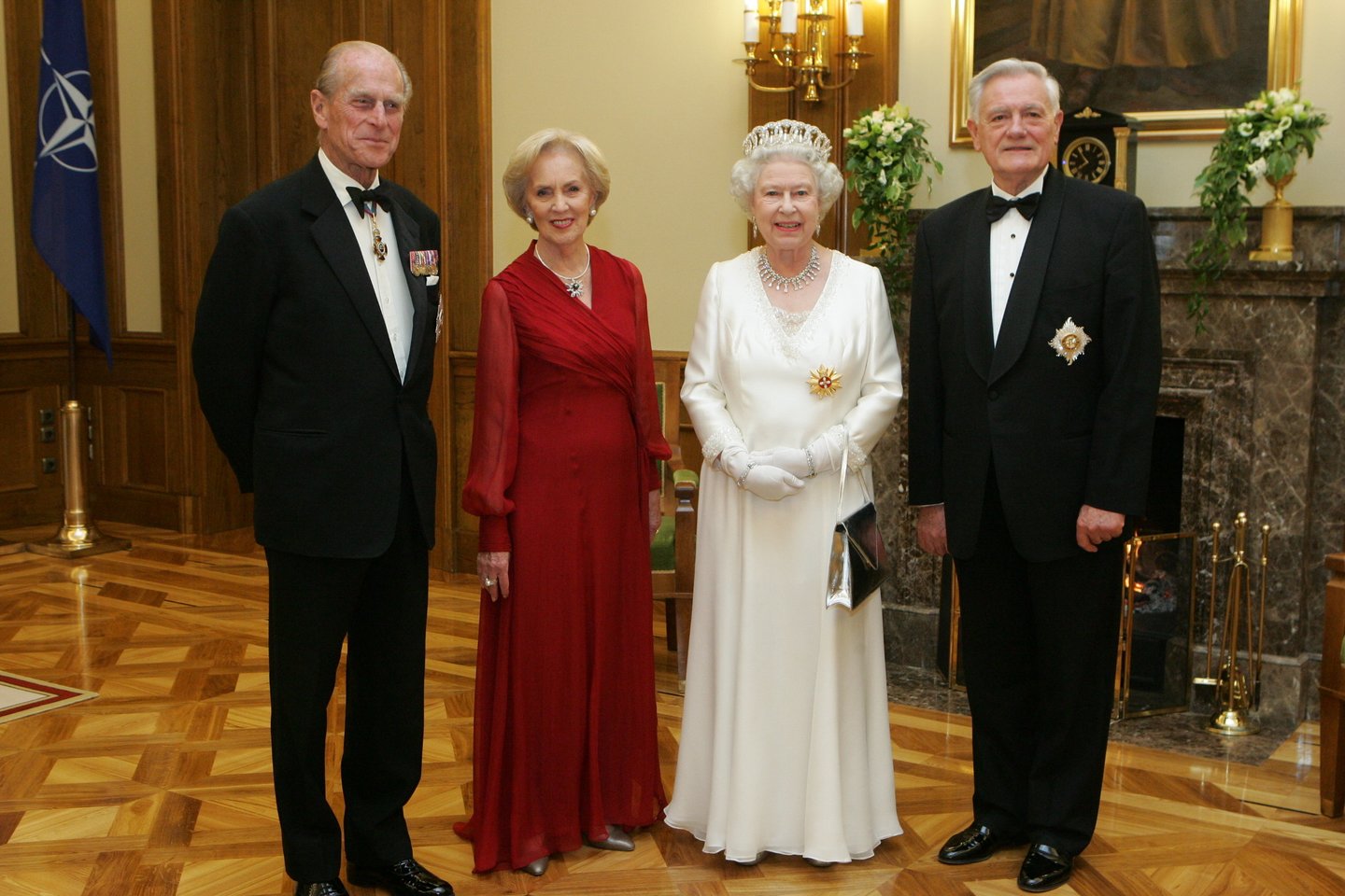 Ofilialaus karalienės Elizabeth II ir princo Philipo vizito Lietuvoje akimirkos. 2006-ieji.<br>Lietuvos Respublikos Prezidento kanceliarijos (Dž.Barysaitės) nuotr.