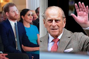 Harry ir Meghan Markle pagerbė princo Philipo atminimą