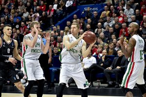 „Virtus“ pirmą kartą pralaimėjo, o „Uniks“ neiškrito iš Europos taurės pusfinalio