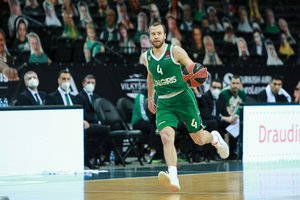 Eurolygos lietuviai. Skambus L. Lekavičiaus finišas, nepasiektas „baskų“ tikslas ir naujas veidas „Žalgiryje“