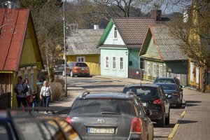 Karaimų gatvėje Trakuose svarstoma įrengti pėsčiųjų zoną