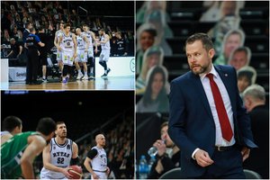 Pergalės prieš „Žalgirį“ džiaugsmas svaigus, bet trumpas: G. Žibėnas paaiškino, kiek „Rytas“ galės švęsti