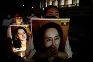 Nušalintai Mianmaro lyderei pareikštas dar vienas kaltinimas