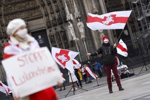 Baltarusijoje sulaikytas seniausios opozicinės partijos lyderis