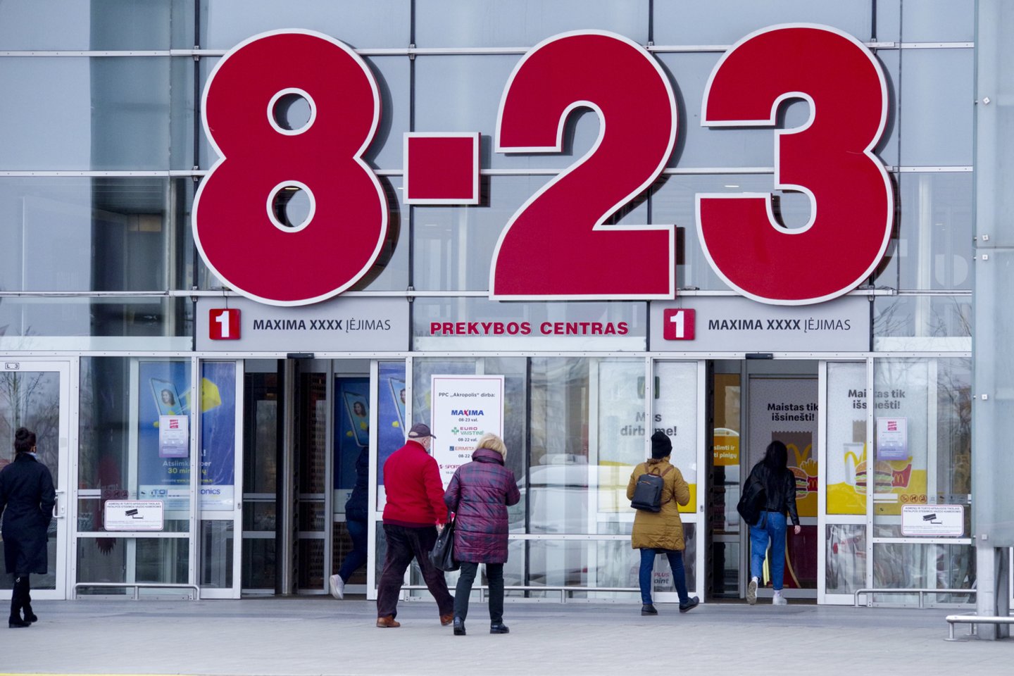 Lankytojų skaičiavimo sistema pasitarnaus ir planuojantiems atvykti į prekybos centrus Vilniuje, Klaipėdoje ir Šiauliuose.<br>V.Ščiavinsko nuotr.