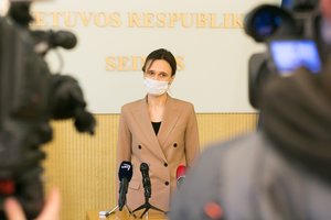 V. Čmilytė-Nielsen Seimo kanclerio kandidatūrą ketina pateikti antradienį