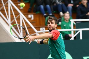 Po pusmečio į kortus grįžęs L. Grigelis iškovojo pergalę