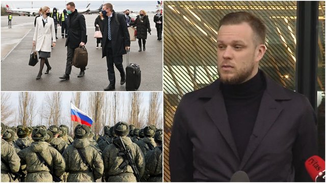 Solidarumo vizitas Kijeve: ministrai reiškė solidarumą ir ragino Maskvą deeskaluoti padėtį