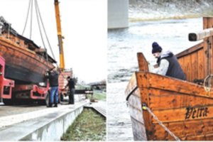 Vytinė „Vėtra“ nuleista į Nevėžio upę: prieš tai turėjo aliejaus SPA