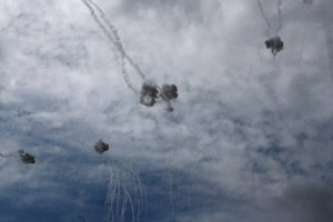 Izraelis po raketinės atakos smogė taikiniams Gazos Ruože