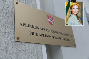 Aplinkos apsaugos departamentas pateikė daugiau informacijos apie O. Vėbrienės atleidimą