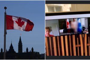 Dar vienas nuotolinio darbo kuriozas: Kanados parlamento narys prieš kamerą pasirodė visiškai nuogas