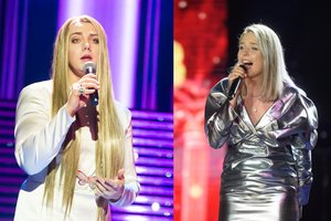 „Muzikinėje kaukėje“ Dovydas Laukys įkūnijo savo žmoną Moniką Mariją: komisija – neteko žado