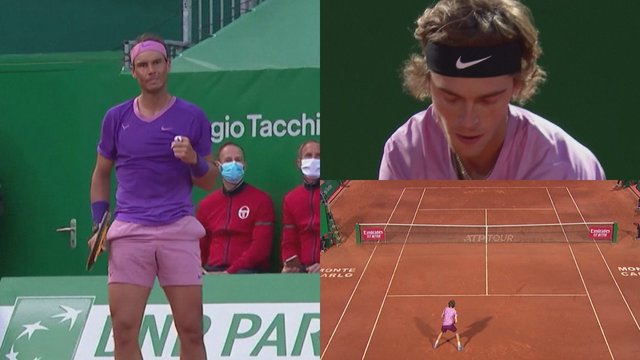 Grunto karaliumi tituluojamas R. Nadalis nukarūnuotas: sensacingai pralaimėjo ketvirtfinalyje