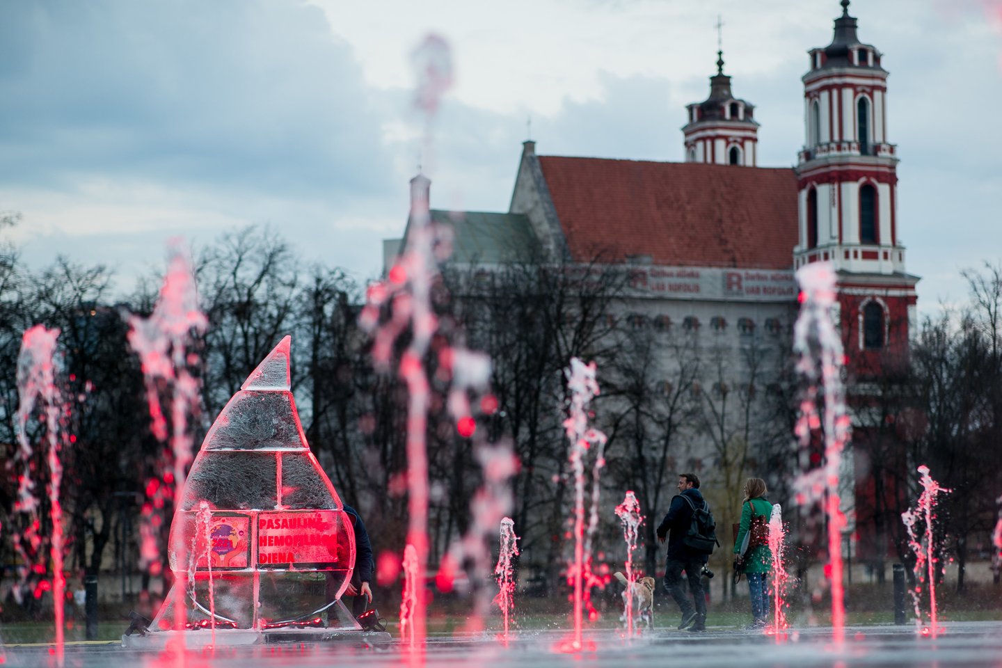  Vilniuje paminėta hemofilijos diena.<br> Organizatorių nuotr.
