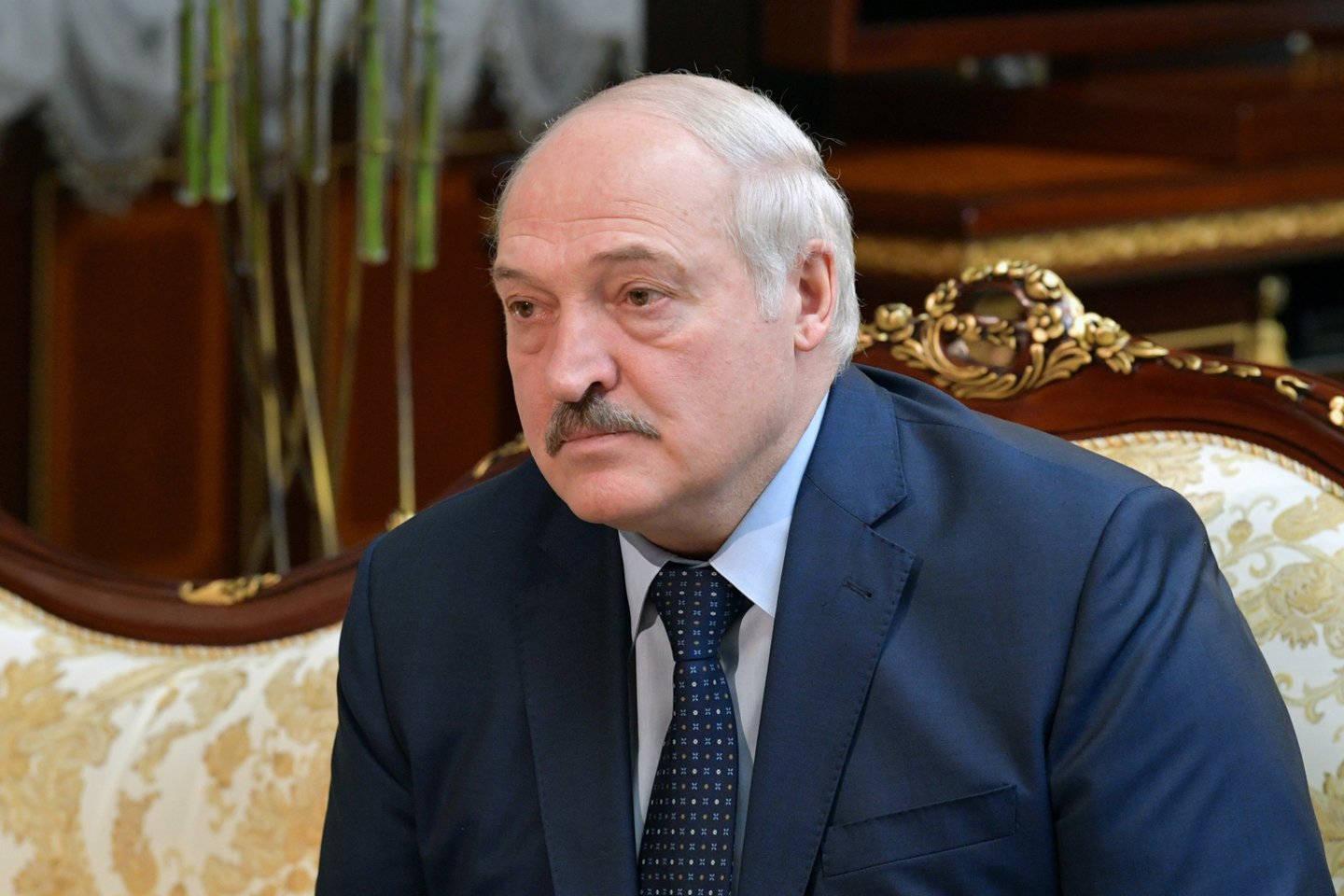  A. Lukašenka: prie bandymo jį nušalinti prisidėjo JAV.  <br> Reuters/Scanpix nuotr.