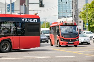Vilniuje – devyni nauji viešojo transporto maršrutai, virš 20 ekologiškų autobusų