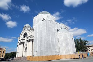 Atskleidė priežastį, dėl kurios užsitęsė Kauno Soboro rekonstrukcijos darbai