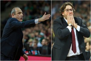 Naują puslapį Eurolygos istorijoje verčiantis A. Trinchieri įspėjo tituluotuosius varžovus