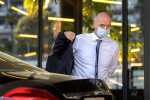 Superlygą su uždara parduotuve palyginęs FIFA bosas G. Infantino: „Neduodu leidimo“