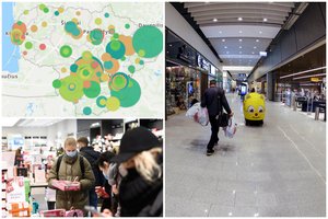 Skelbia COVID-19 protrūkių žemėlapį: ženkliai padaugėjo viruso židinių dviejų tipų įstaigose