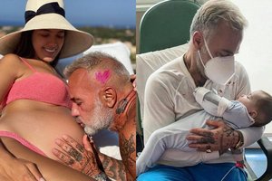 Vos 5 mėnesių italų milijardieriaus Gianluca Vacchi vaikeliui atlikta operacija: „Buvo labai sunku“